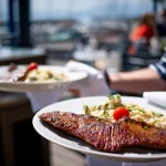 22 plats terrasse restaurant nautique nyon