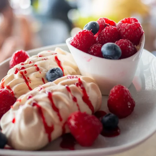 51 dessert double creme terrasse restaurant nautique nyon