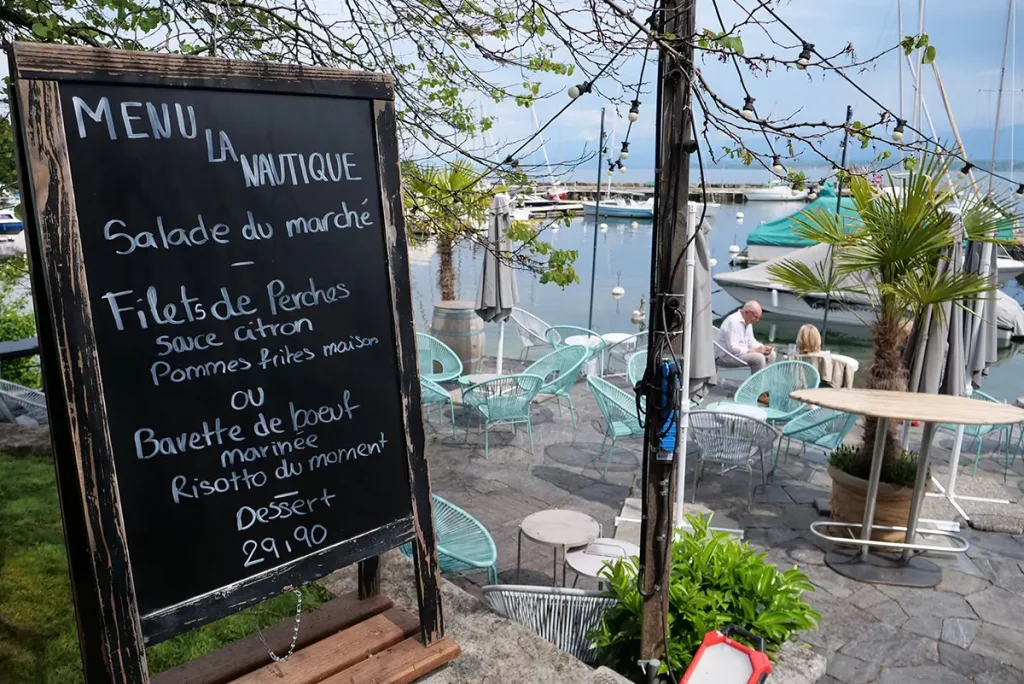 menu du jour restaurant nautique nyon menu du jour restaurant nautique nyon